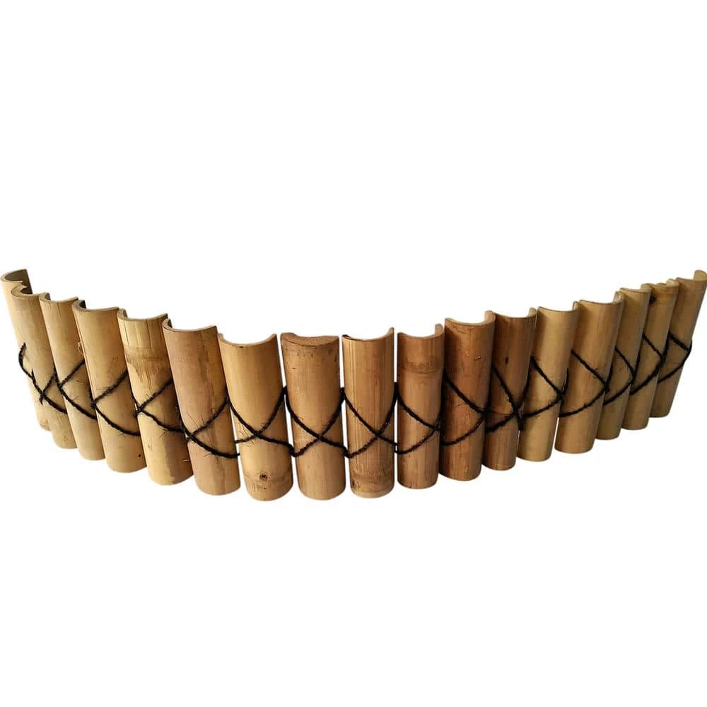 MGP 72 in. L x 2 in. W Natural Yellow Bamboo Level Top Edging