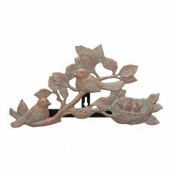 Whitehall Products Copper Verdigris Chickadee Hose Holder