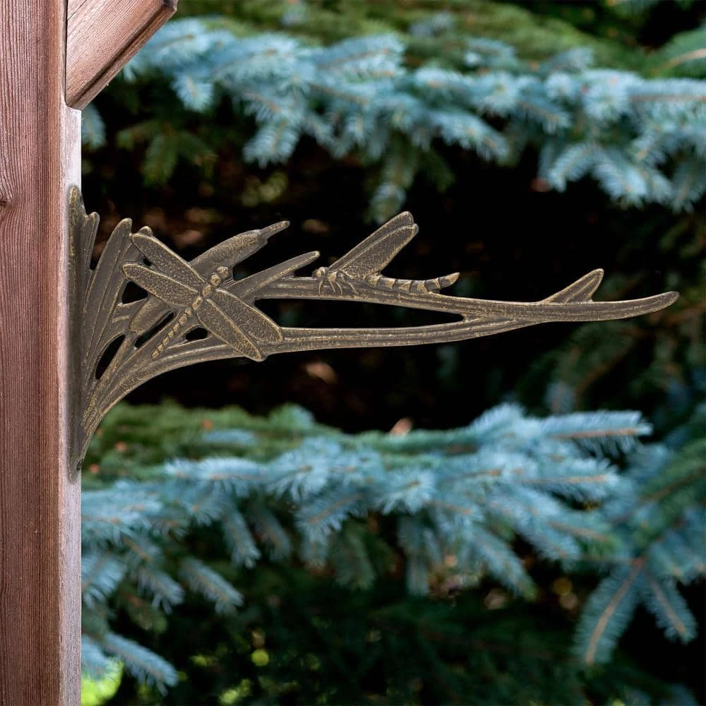 Whitehall Products French Bronze Dragonfly Nature Hook - Image 3