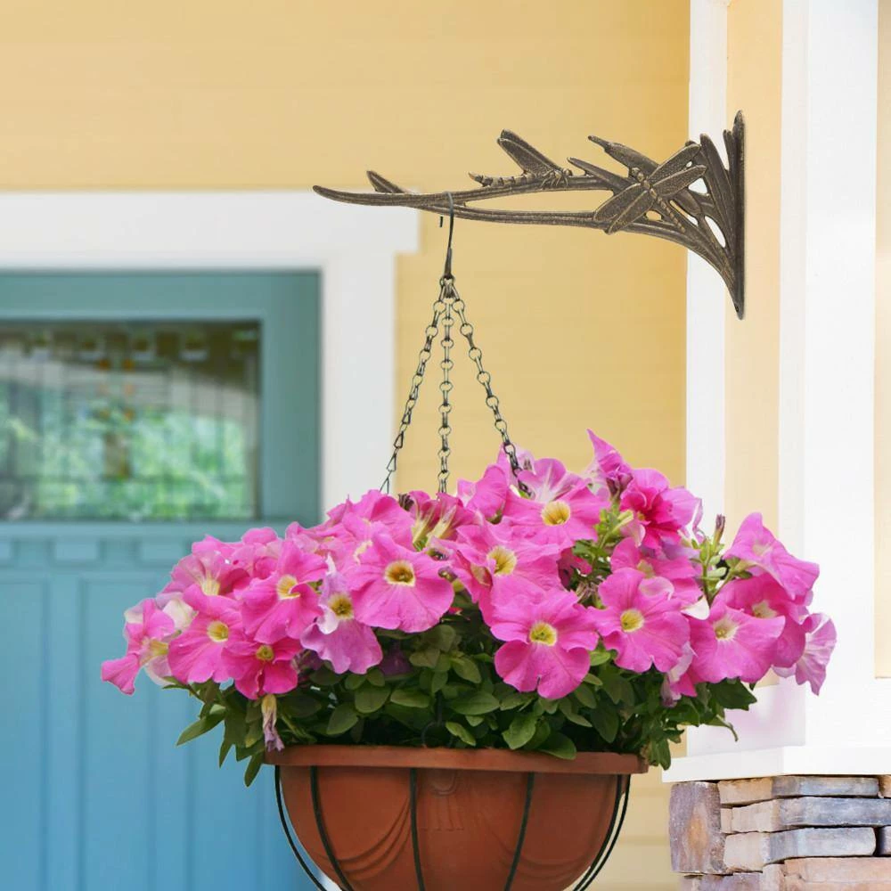 Whitehall Products French Bronze Dragonfly Nature Hook - Image 2