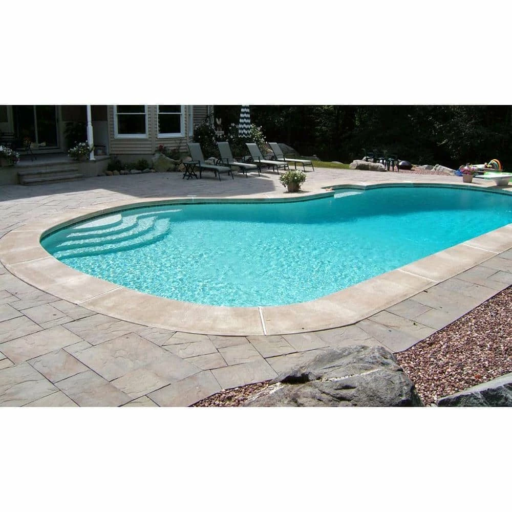 Nantucket Pavers Patio-on-a-Pallet 12 in. x 12 in. Concrete Gray Variegated Traditional Yorkstone Paver (100 Pieces/100 Sq Ft) - Image 4