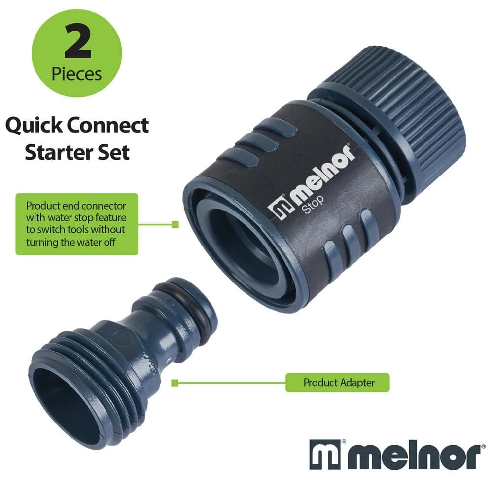 Melnor 2-Piece Hose Connector Kit - Image 5