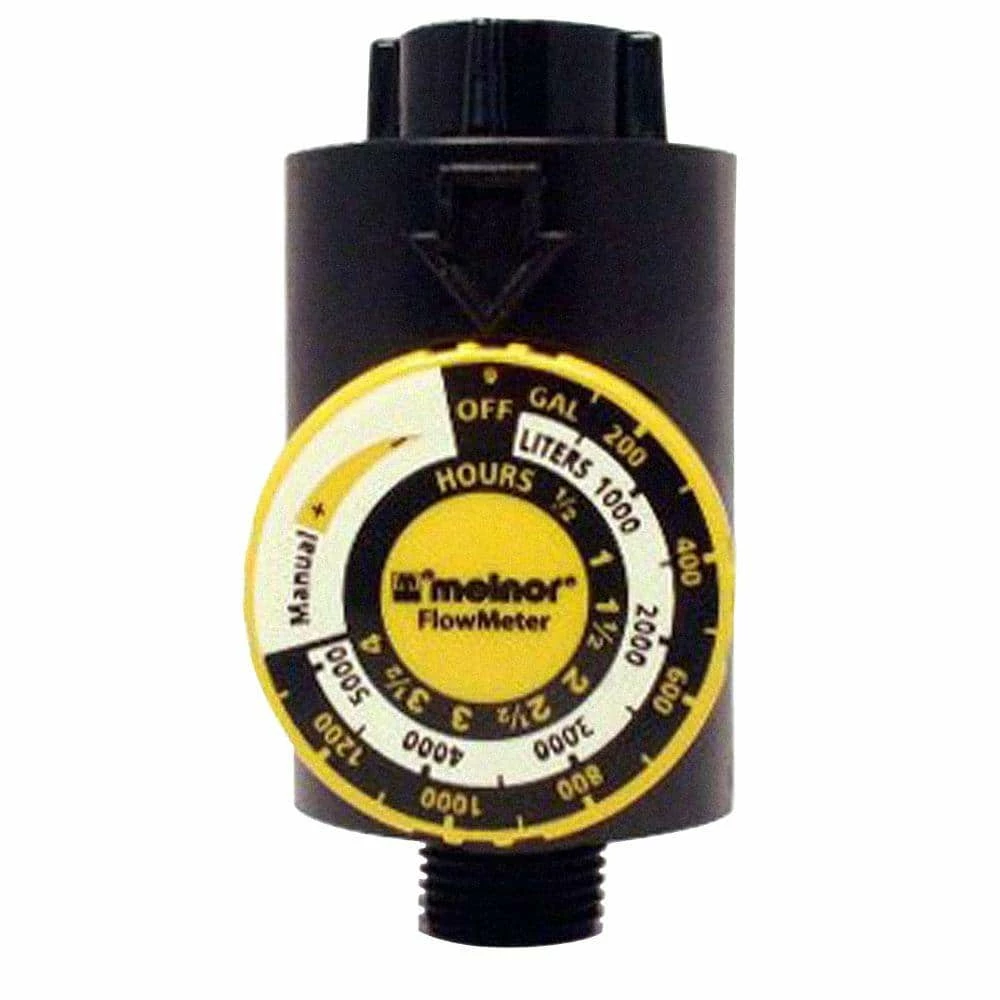 Melnor Flow Meter with Shut-off