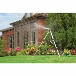 Melnor Deluxe Metal Pulsator Sprinkler with Tripod