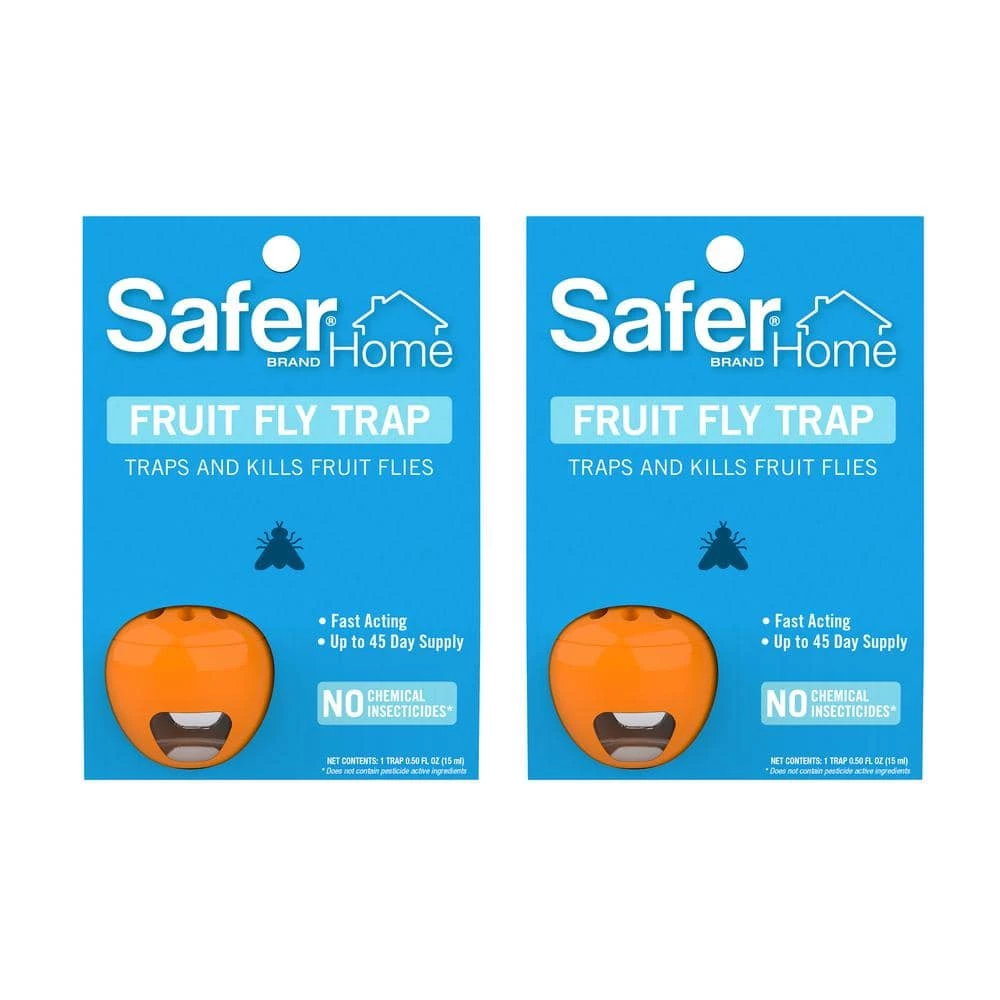 Safer Brand Safer Home Indoor Fruit Fly Trap 2-Traps