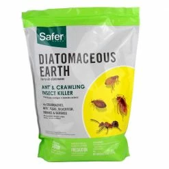 Safer Brand 4 lb. Diatomaceous Earth - Bed Bug, Flea, Ant, Crawling Insect Killer for Indoor and Outdoor