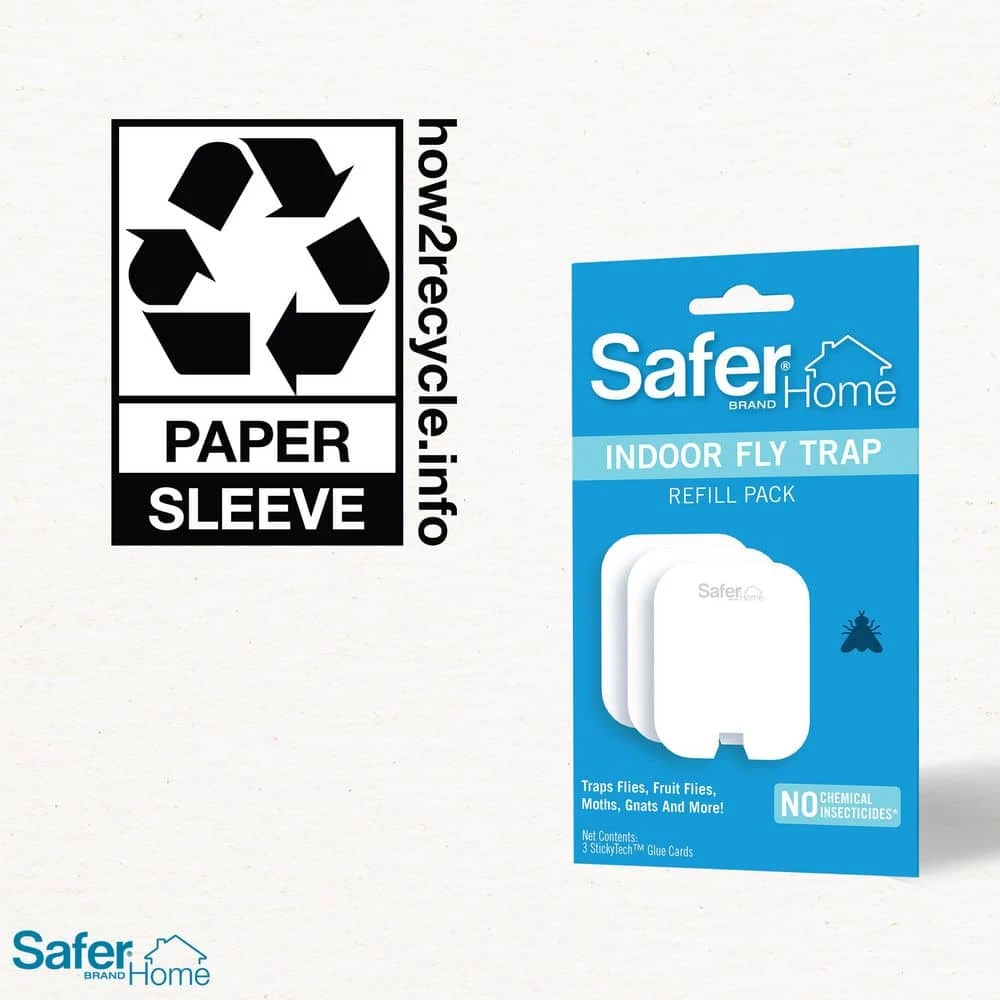 Safer Brand Safer Home Indoor Fly Trap Refill Glue Cards - Image 10