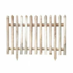 MGP 30 in. H Bamboo Picket Garden Fence