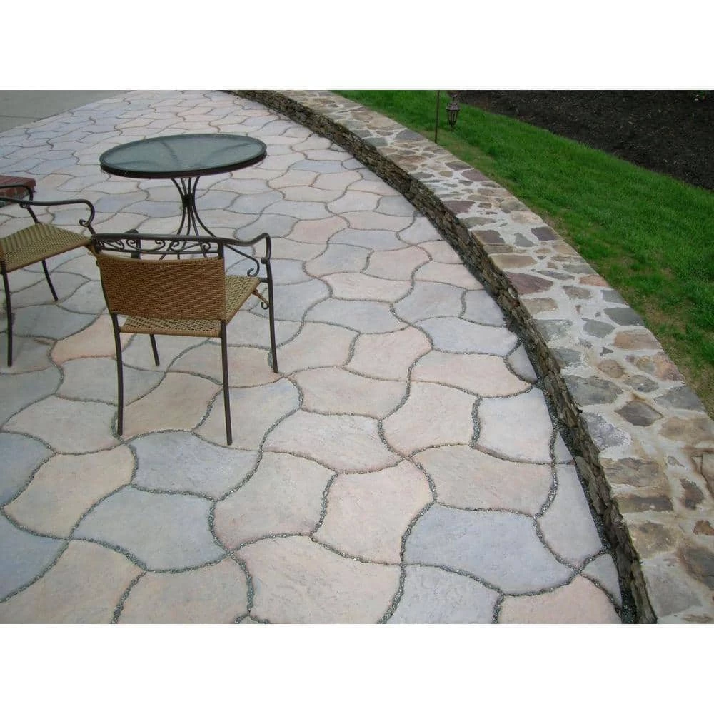 Nantucket Pavers Berkshire 13 in. x 19 in. Tan Variegated Irregular Paver Kit (60-Pieces per Pallet) - Image 3