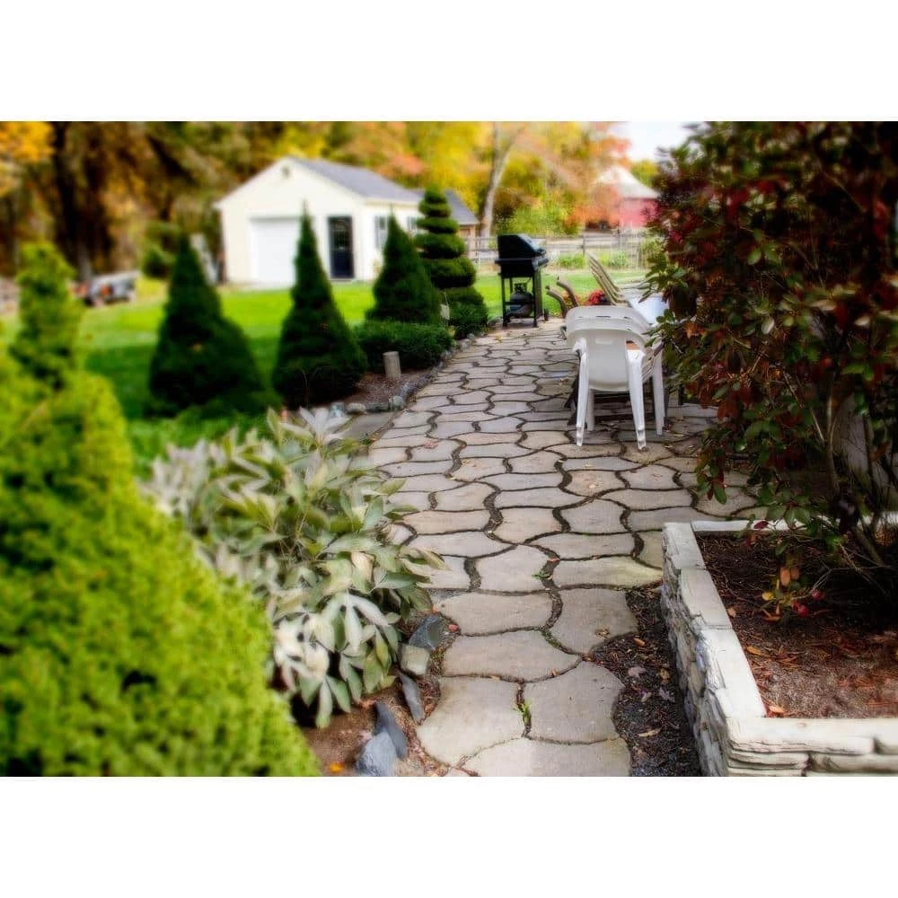 Nantucket Pavers Berkshire 13 in. x 19 in. Tan Variegated Irregular Paver Kit (60-Pieces per Pallet) - Image 7