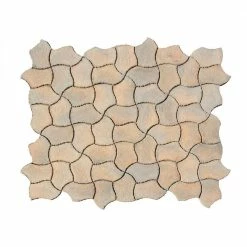 Nantucket Pavers Berkshire 13 in. x 19 in. Tan Variegated Irregular Paver Kit (60-Pieces per Pallet)
