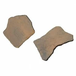 Nantucket Pavers 20 in. x 21 in. Irregular Tan Variegated Concrete Step Stones Kit (20-Piece)