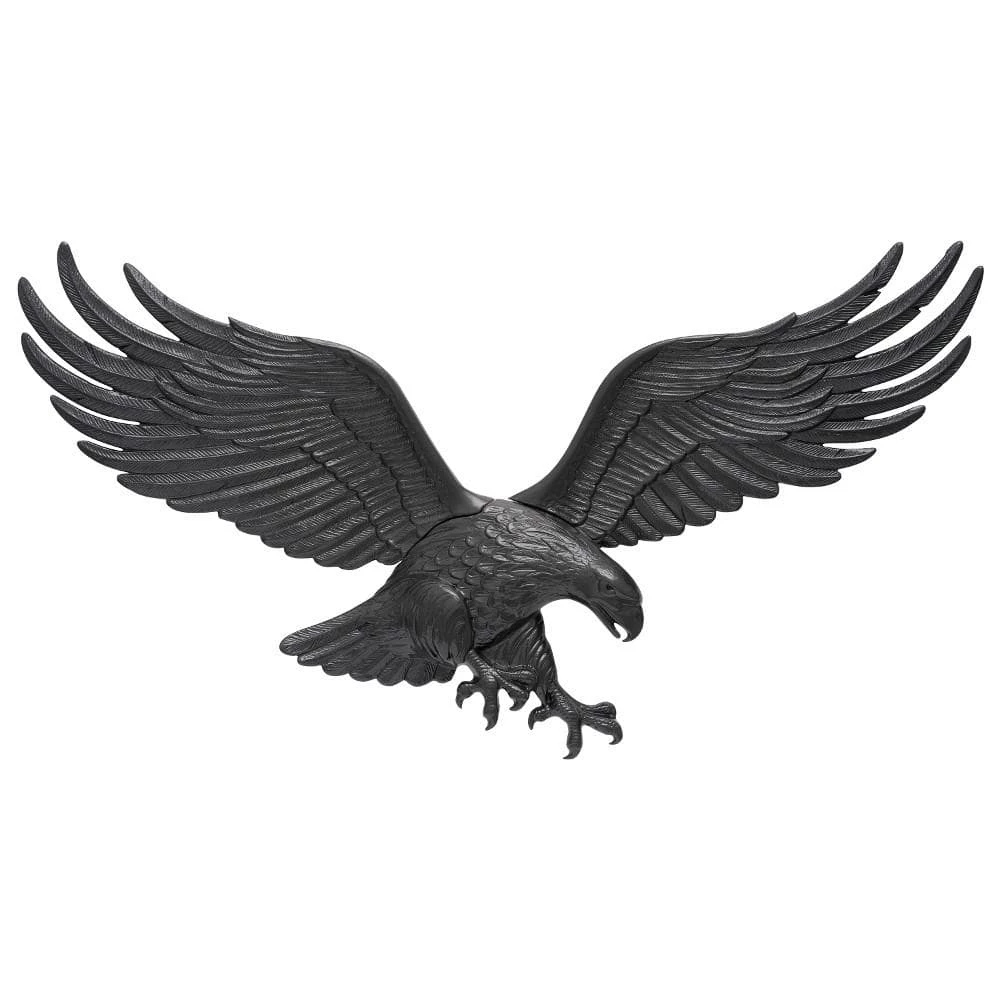 Whitehall Products 36 in. Black Wall Eagle