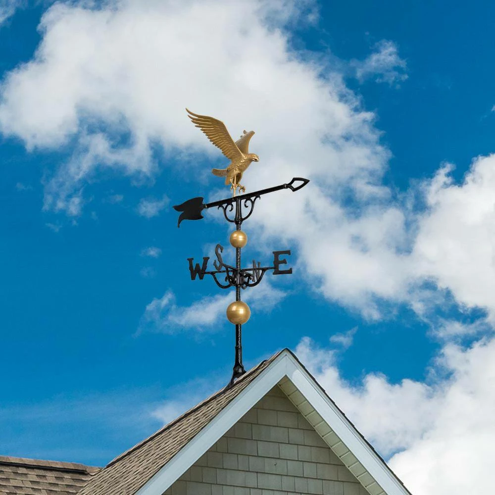 Whitehall Products 46 in. Gold/Bronze Eagle Weathervane - Image 5