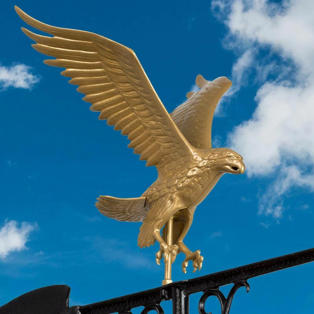 Whitehall Products 46 in. Gold/Bronze Eagle Weathervane - Image 3