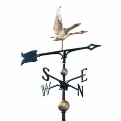 Whitehall Products 30 in. Cast Aluminum Goose Weathervane