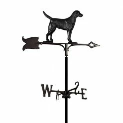 Whitehall Products Garden Black Lab Weathervane