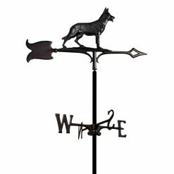 Whitehall Products Black German Shepherd Weathervane