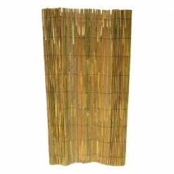 MGP 60 in. H Bamboo Slat Roll Garden Fence