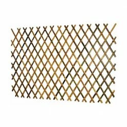 MGP 72 in. L x 36 in. H Expandable Bamboo Trellis with Aluminum Rivets