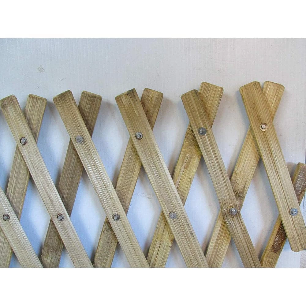 MGP 72 in. x 48 in. Bamboo Trellis with Aluminum Rivets - Image 5