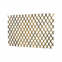 MGP 72 in. x 48 in. Bamboo Trellis with Aluminum Rivets